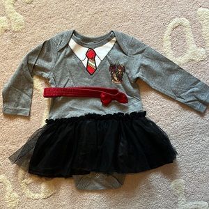 NWOT Harry Potter Tutu Onesie with headband, Size 6/9 Months